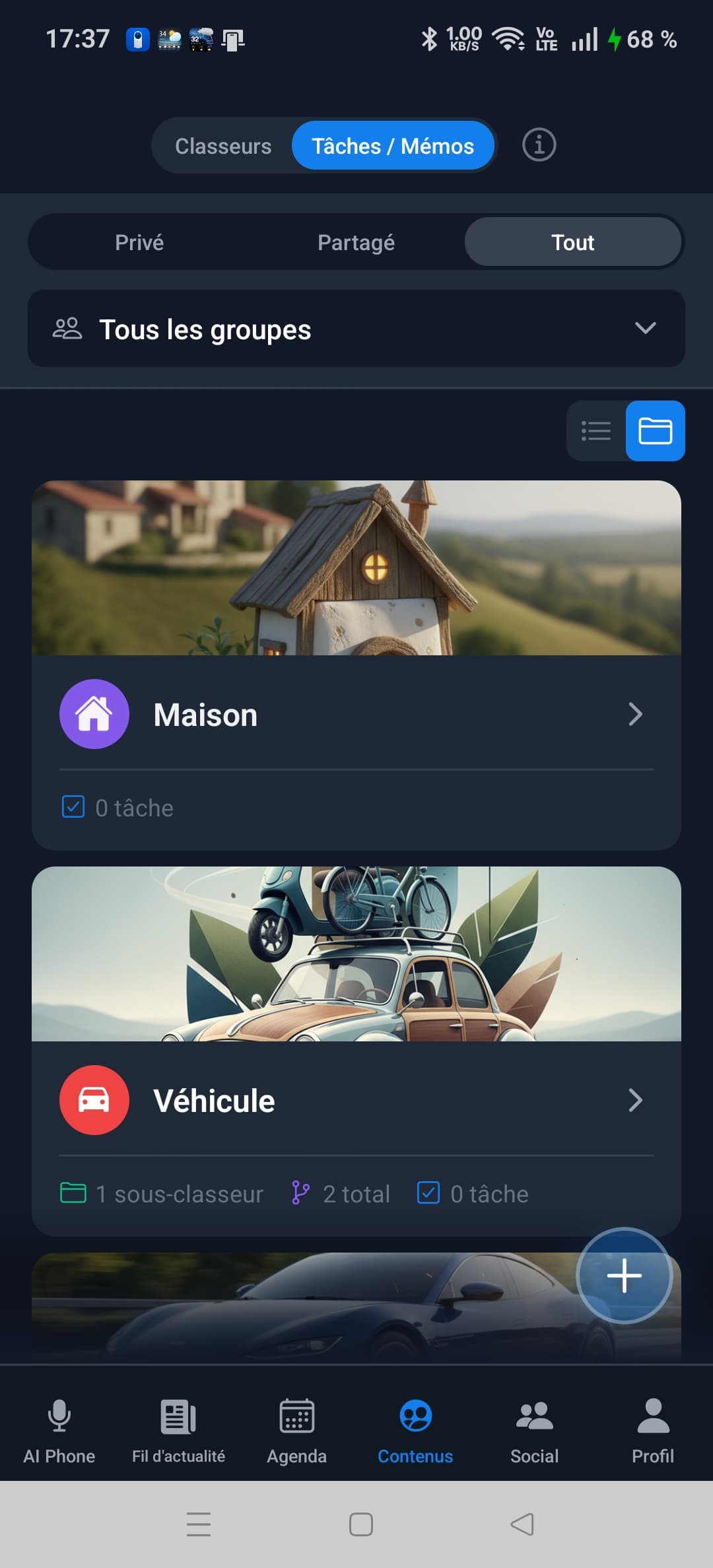 Organisation en arborescence